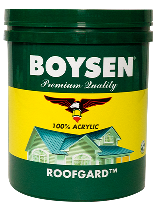 BOYSEN Roofgard Gloss Acrylic Water-based Roof Paint